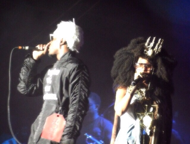 Erykah Badu Surprise Guest at Outkast ATLast Concert