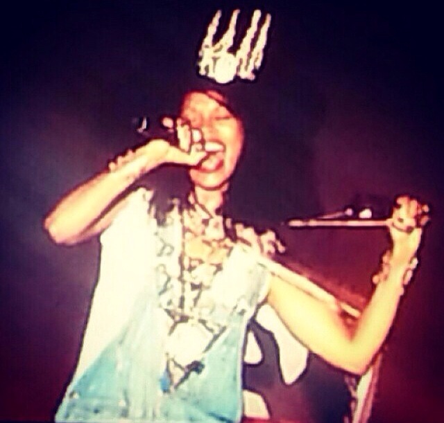 Erykah Badu Surprise Guest at Outkast ATLast Concert