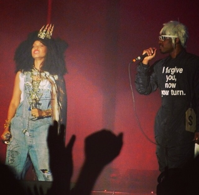 Erykah Badu Surprise Guest at Outkast ATLast Concert