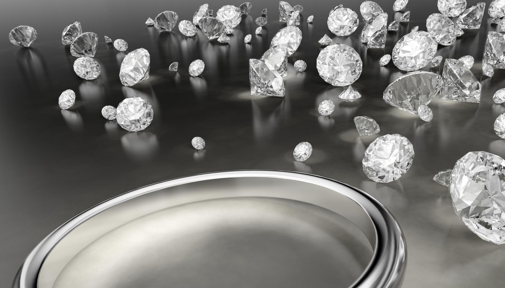 Diamond Ring with Other Diamonds