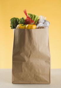 Bag of groceries