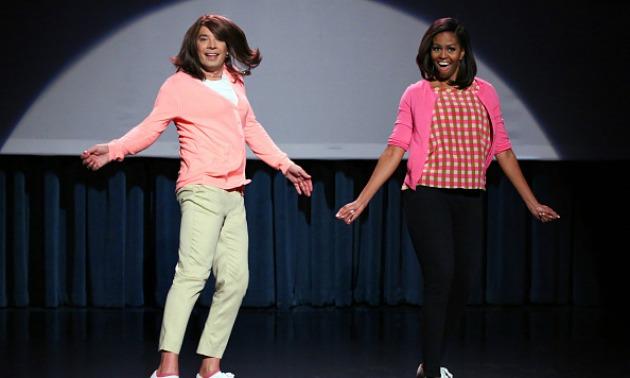 Michelle Obama & Jimmy Fallon