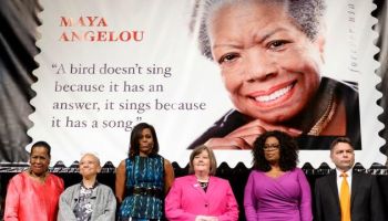 Maya Angelou Forever Stamp Dedication