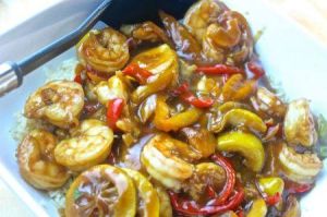 Chinese Lemon Pepper Shrimp