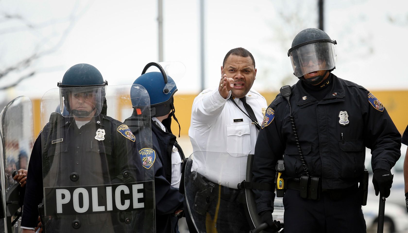 Protests in Baltimore After Funeral Held For Baltimore Man Who Died While In Police Custody