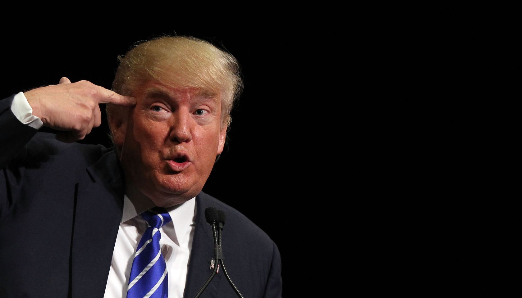 Donald Trump Holds Campaign Rally In Las Vegas