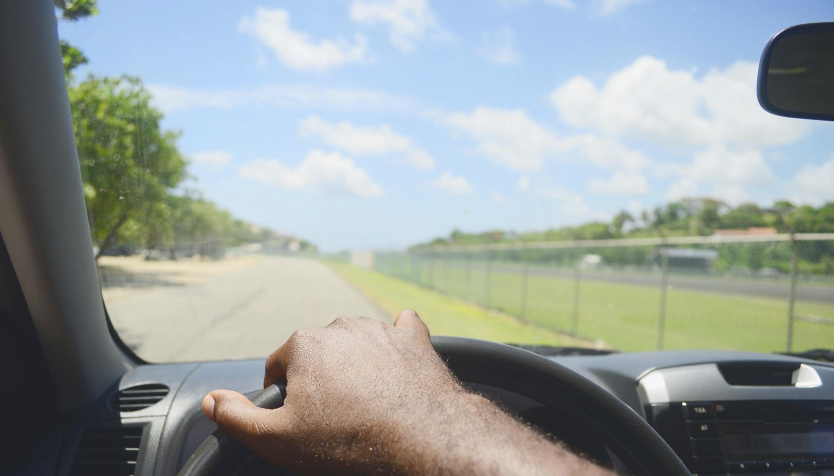 driving on the road