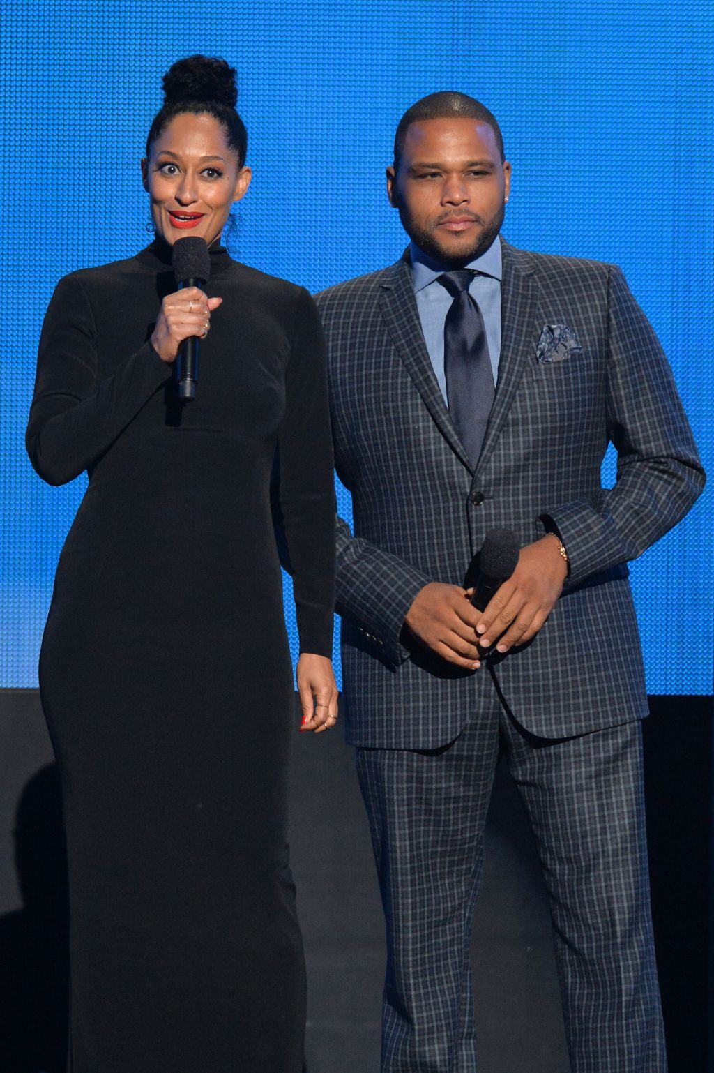 Tracee Ellis Ross and Anthony Anderson at 2014 American Music Awards - Show