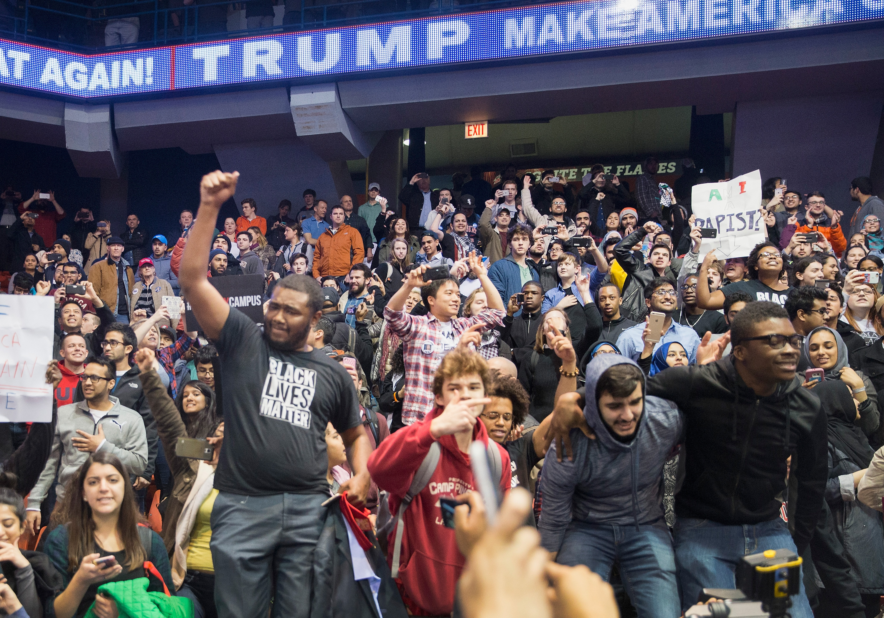 Security Concerns Postpone Trump Rally