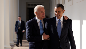 President Joe Biden and President Obama