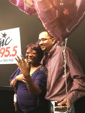 Magic 95.5 Surprise Proposal