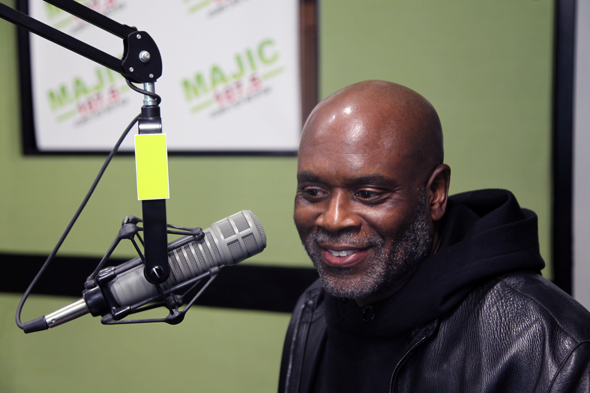 LA Reid at Majic 1075 Atlanta
