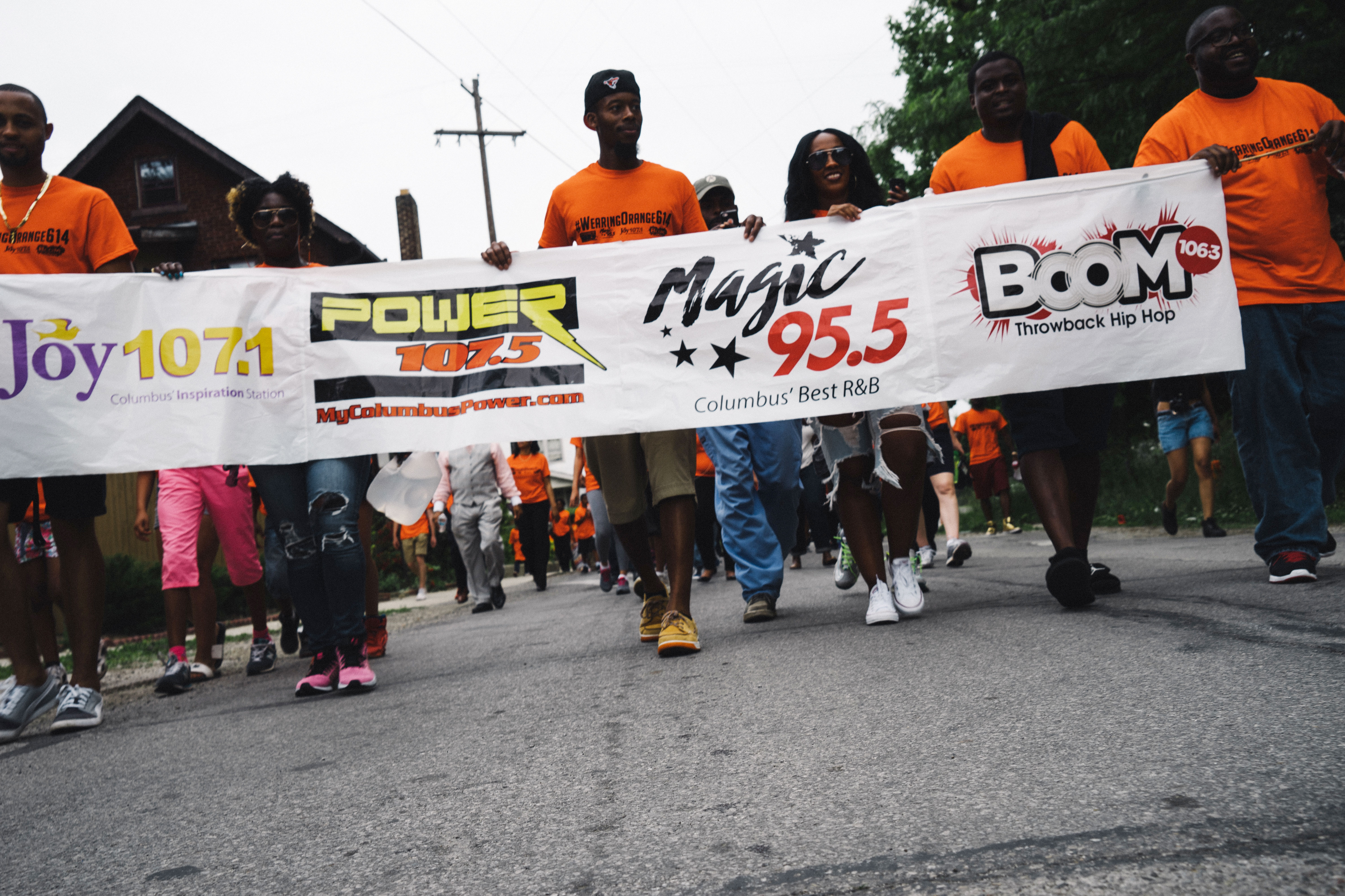 Wearing Orange March