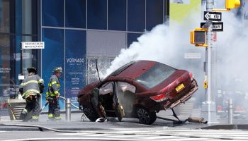Vehicle plows into several pedestrians in Times Square of NY