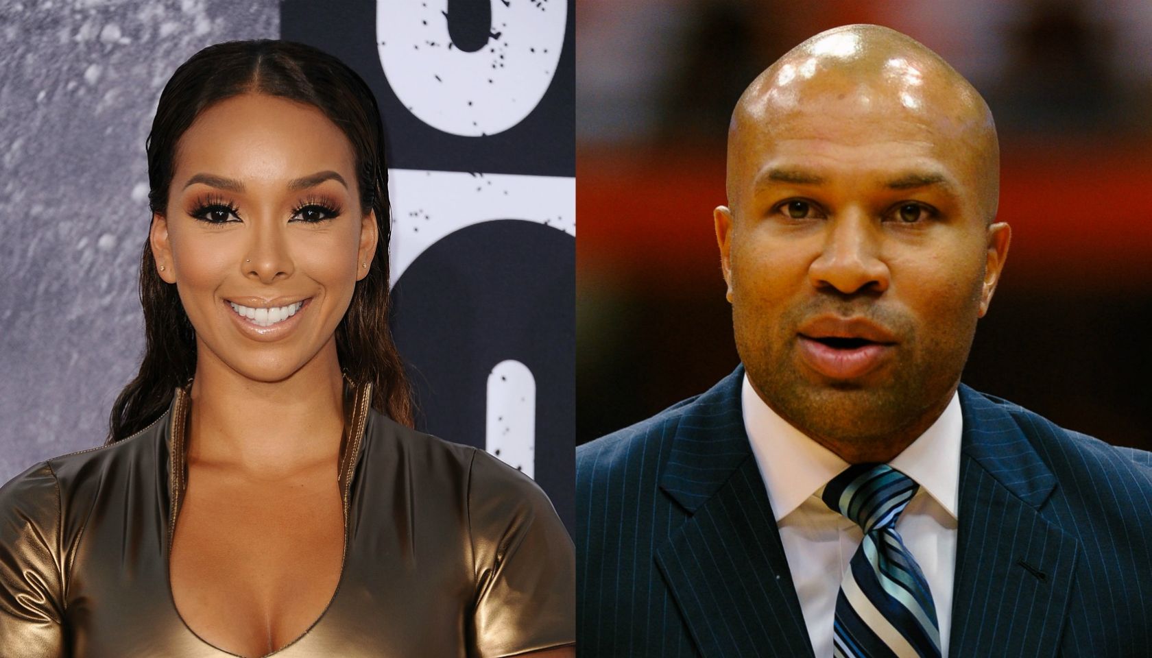 Gloria Govan & Derek Fisher