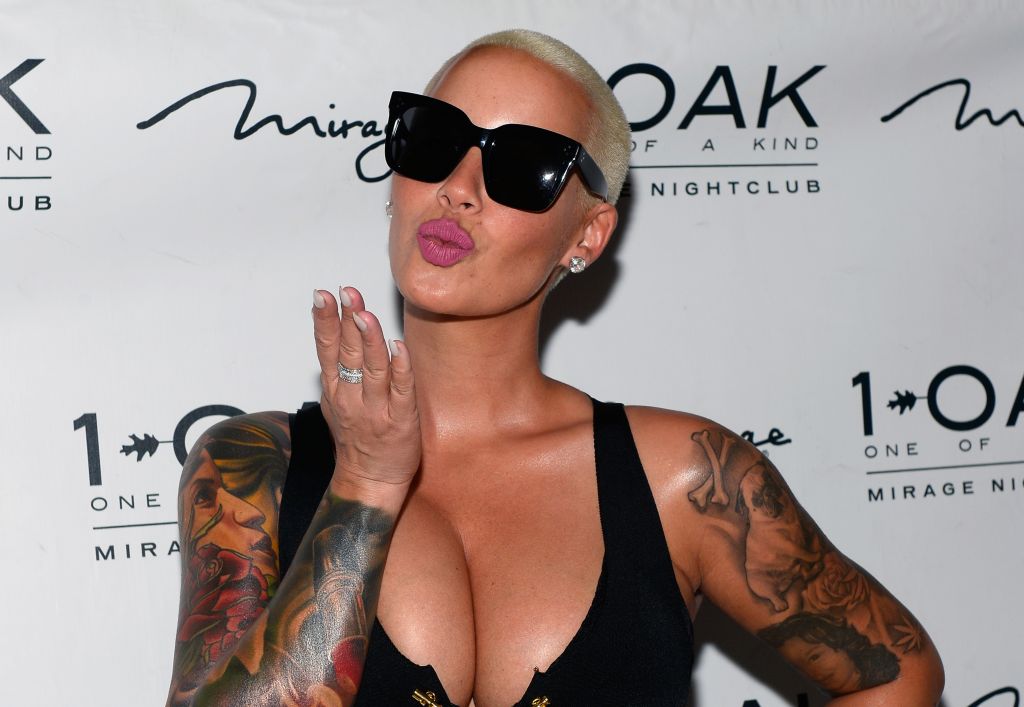 Amber Rose Hosts Night Out At 1 OAK Las Vegas