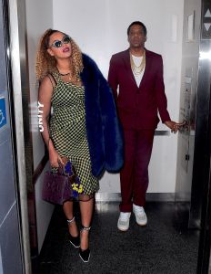 Beyonce and Jay Z on Dec 4