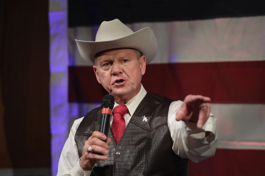 Alabama GOP Senate Candidate Roy Moore Holds Campaign Event In Fairhope, Alabama