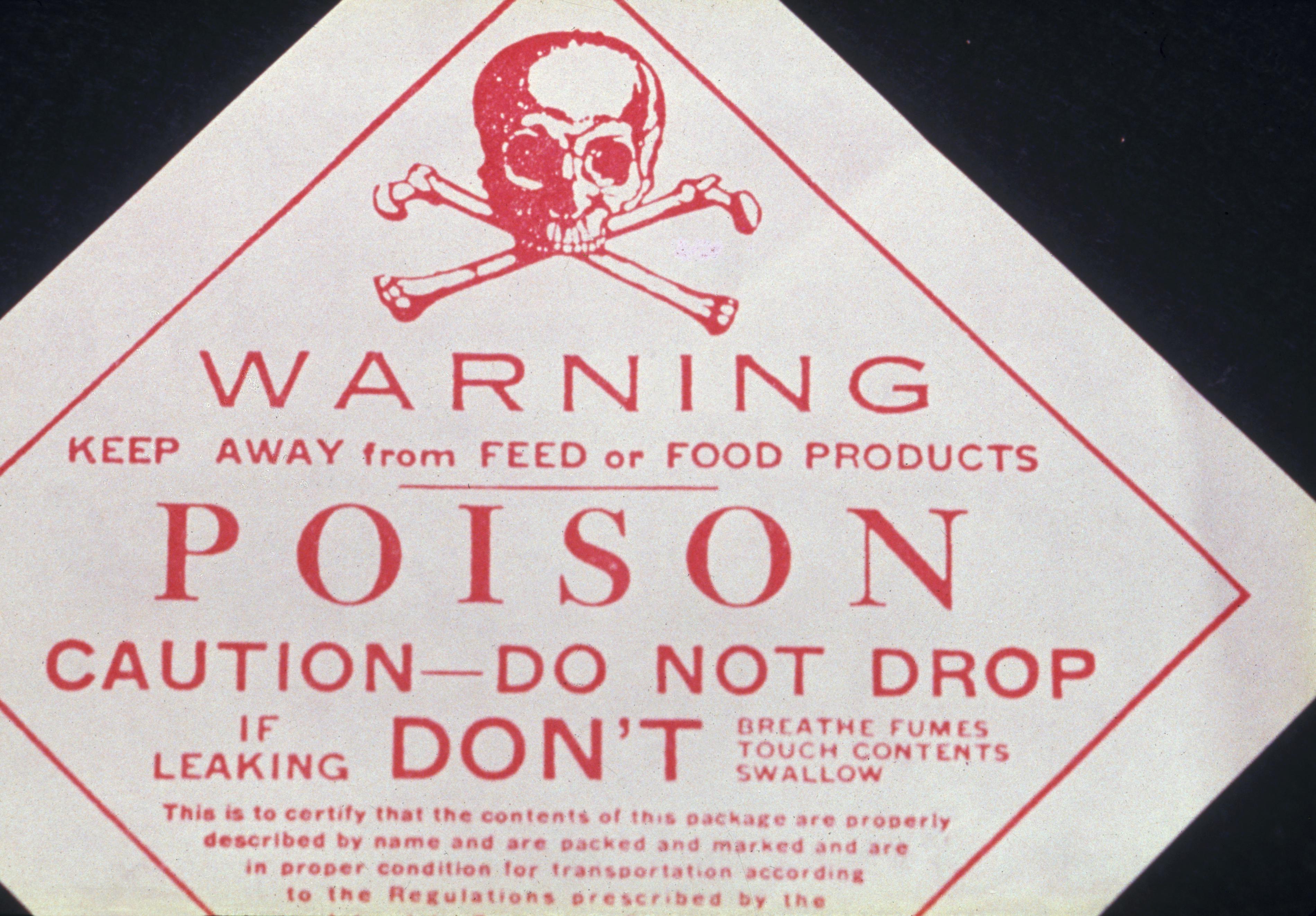 Poison Warning