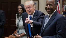 President Trump Holds Meeting Honoring Black History Month