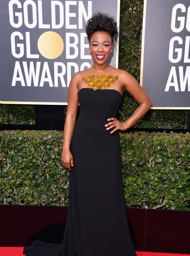 Melanin in Black at the 75th Annual Golden Globe Awards
