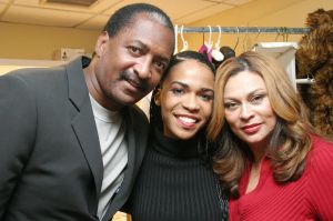 Michelle T. Williams of Destiny's Child Backstage After Her First Broadway Performance in 'Aida'