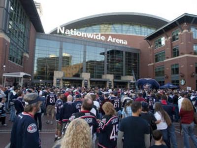 blue jackets opening night