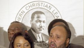 Martin Luther King III at SCLC Press Conference