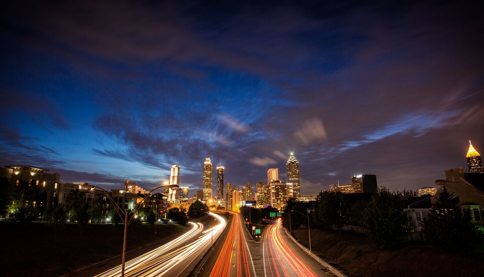 iconic Atlanta city view
