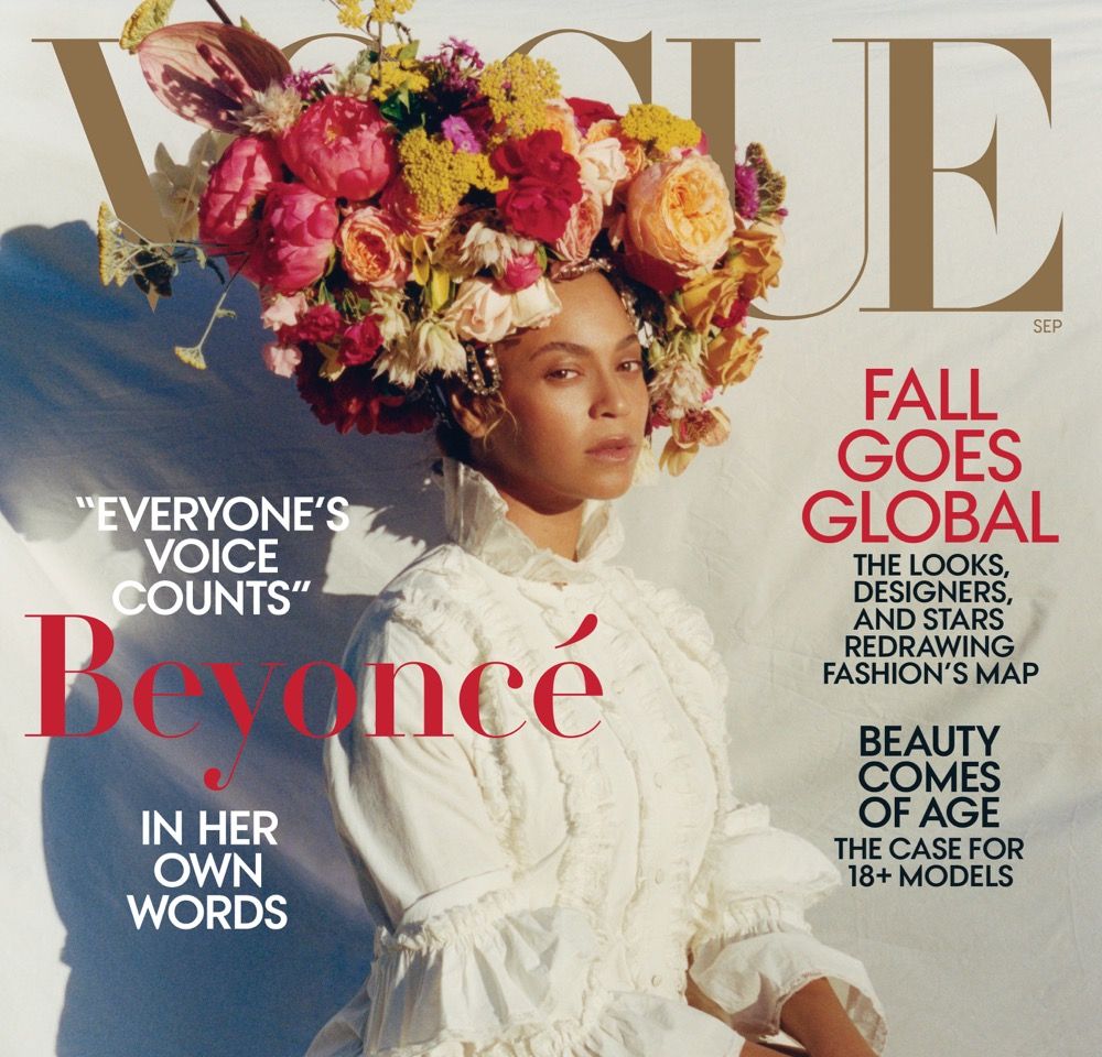 Beyoncé Vogue magazine September 2018