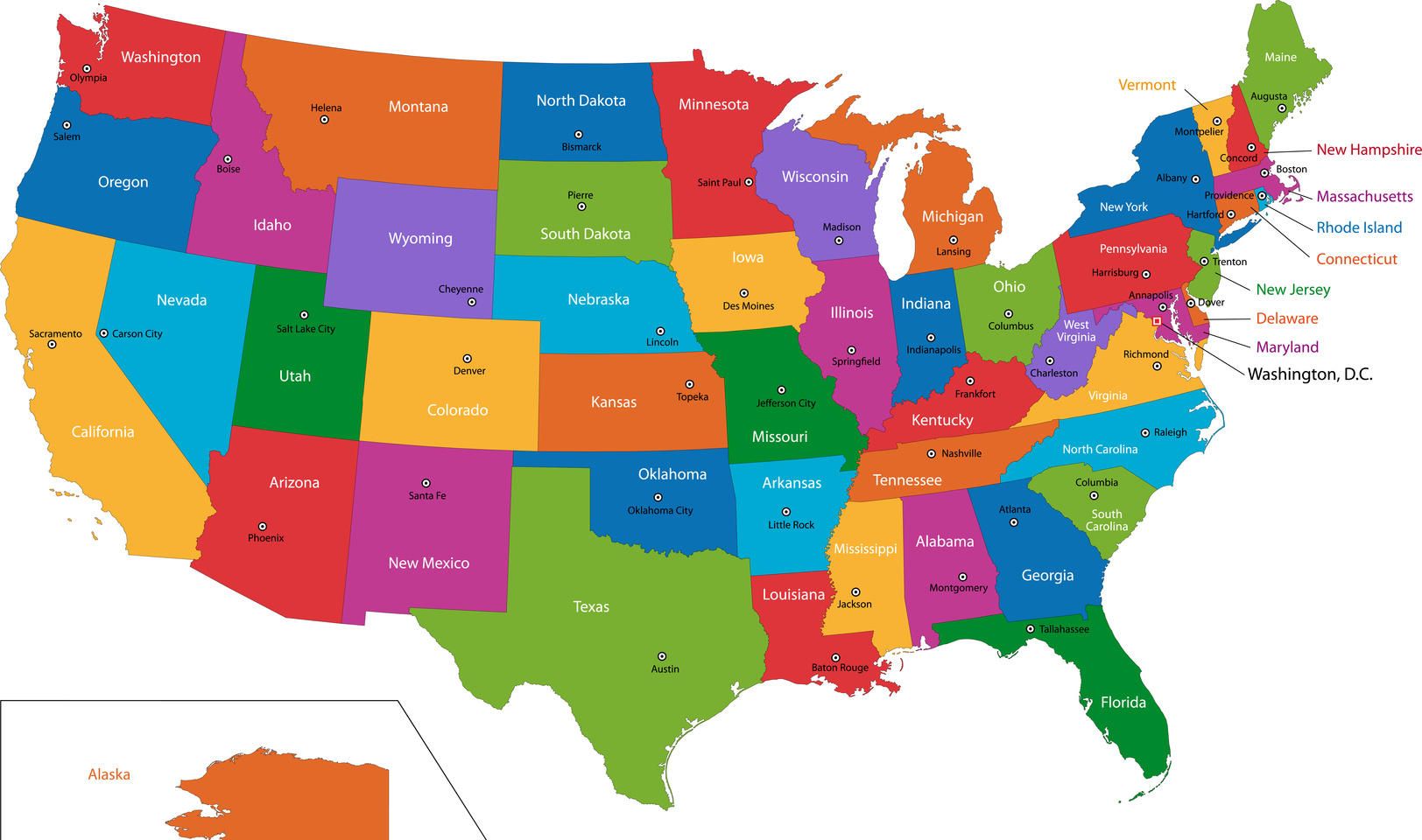 US map