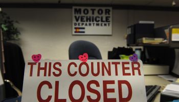 (KL) Many counters have been closed at the Department of Motor Vehicles because of the budget crunch. El Paso county has been hit hard by the TABOR tax and the economy. The story is about the crippling financial problems that have disrupted city and count