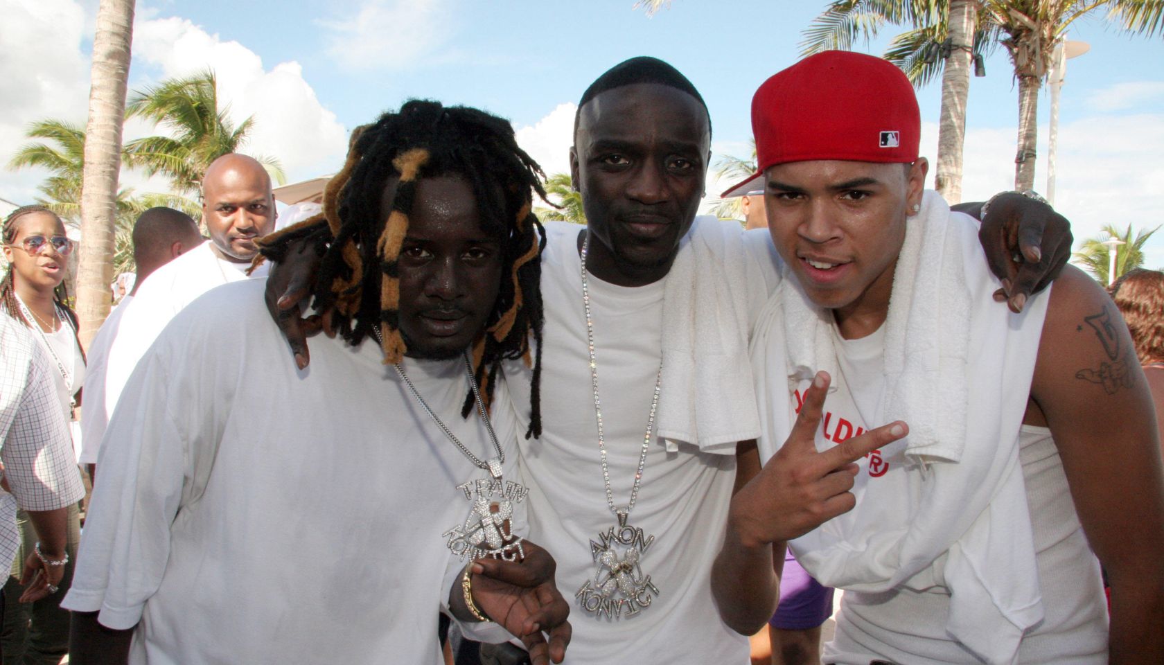 T-Pain, Akon, & Chris Brown