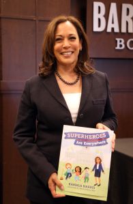 Kamala Harris Signs Copies Of Her New Book "Superheros Are Everywhere"