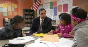 U.S. Secretary Of Education John B. King Jr. School Visit