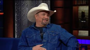 Garth Brooks during an appearance on CBS' 'The Late Show with Stephen Colbert.'