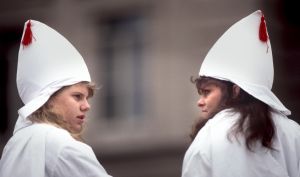 GA, Atlanta, Female teenage Klan members
