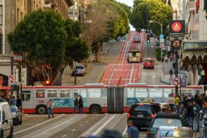 Street in San Francisco city