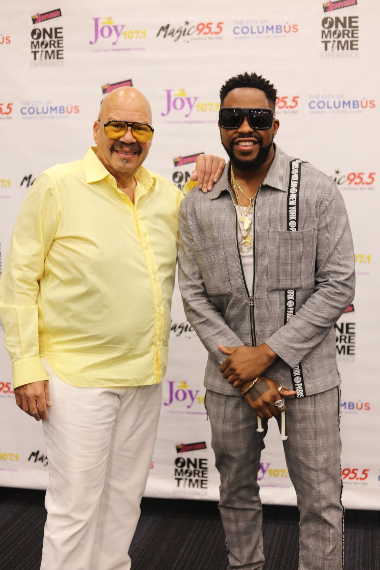 Tom Joyner Meet and Greet at the One More Time Experience in Columbus