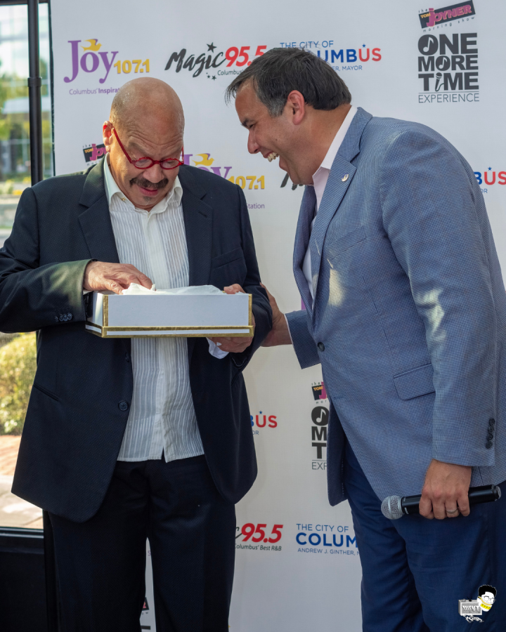Tom Joyner Reception Columbus Ohio One More Time Experience