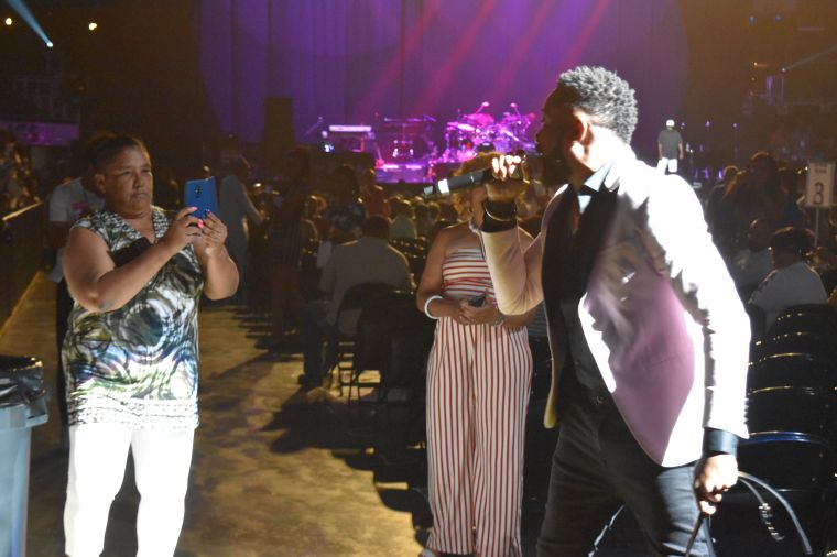 Raheem Devaughn at the One More Time Experience Columbus