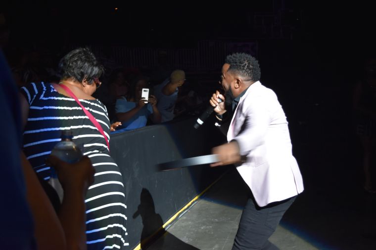 Raheem Devaughn at the One More Time Experience Columbus