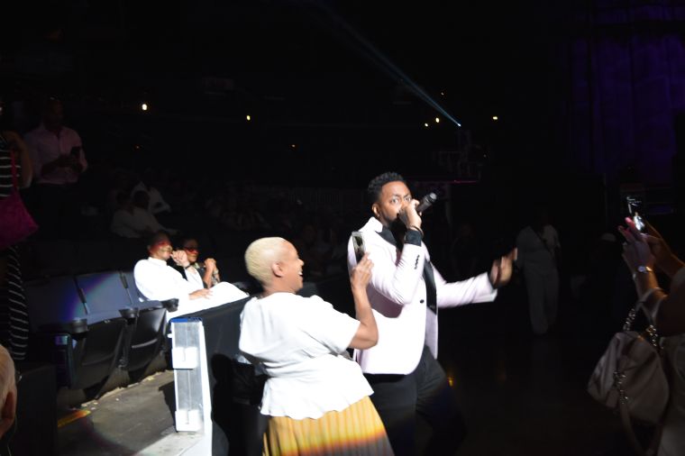 Raheem Devaughn at the One More Time Experience Columbus