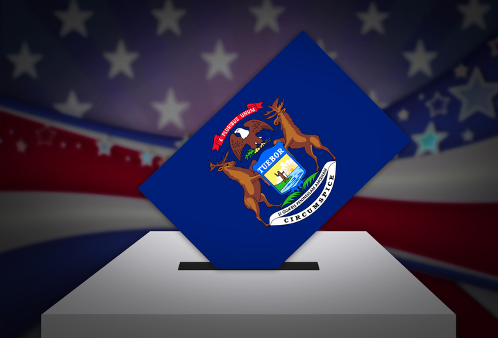 Ballot Box - Election - MICHIGAN, USA