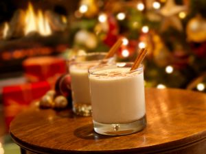 Eggnog at Christmas Time