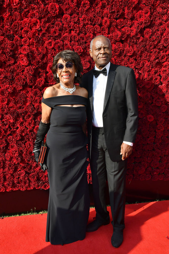 Maxine Waters and her husband, Sid Williams