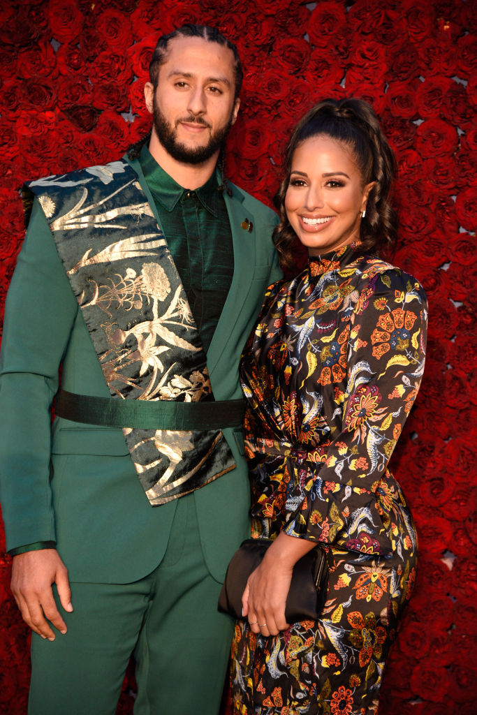 Colin Kaepernick and girlfriend Nessa