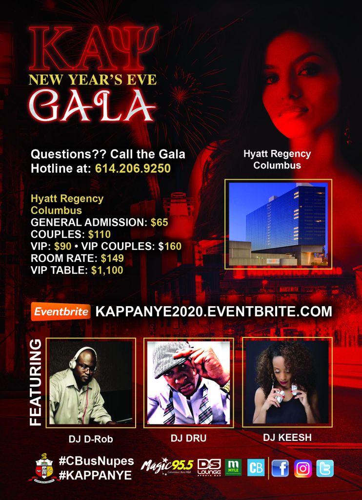 Columbus Kappa Foundation NYE Event