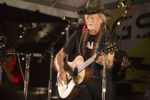 Willie Nelson performs at Ray Benson's Birthday Bash