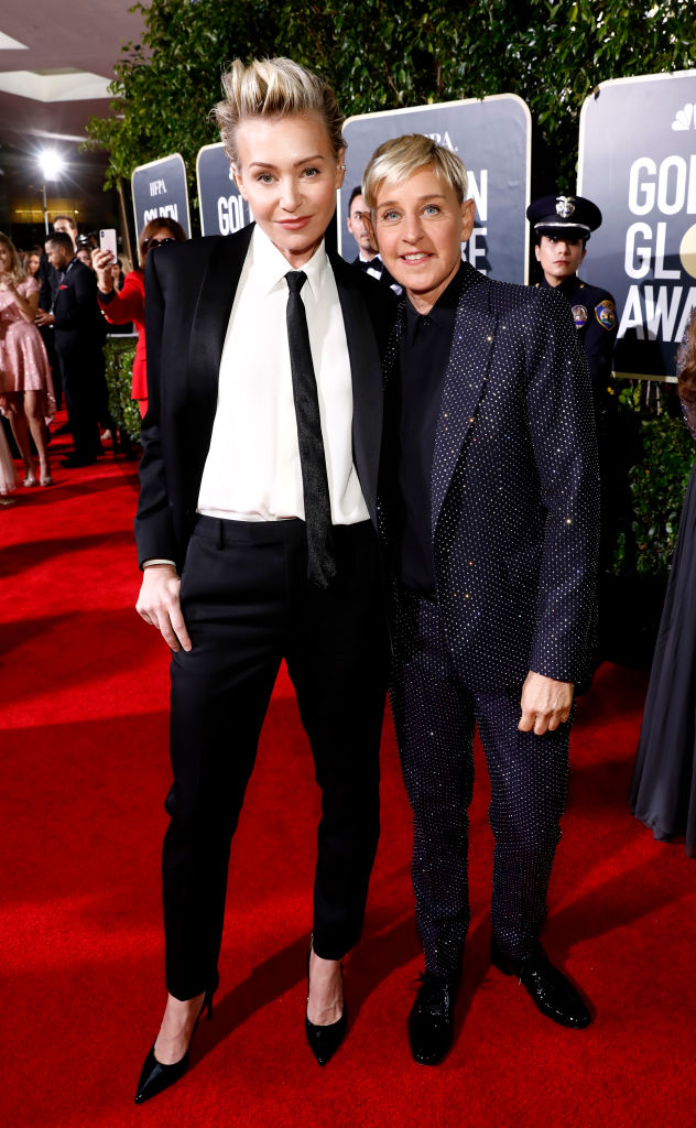 Portia DeRossi and Ellen Degeneres in Celine